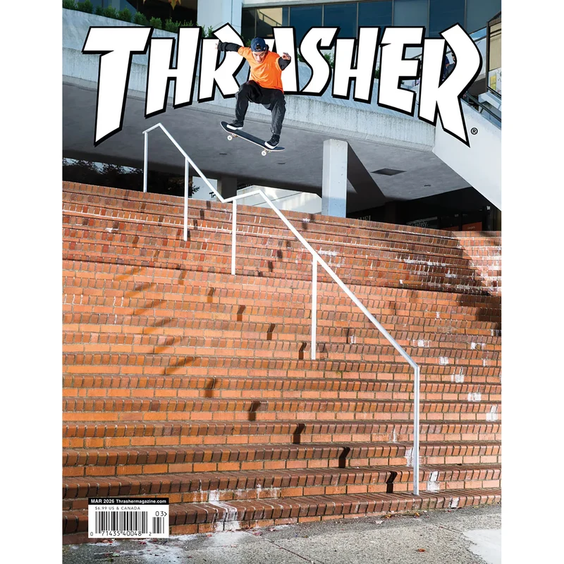 Thrasher Magazine Maart 2026 Issue 548