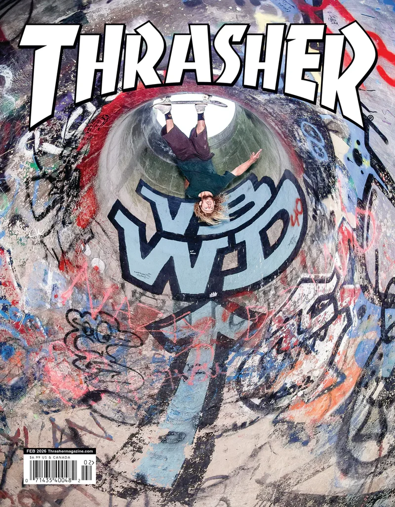 Thrasher Magazine Februari 2026 Issue 547