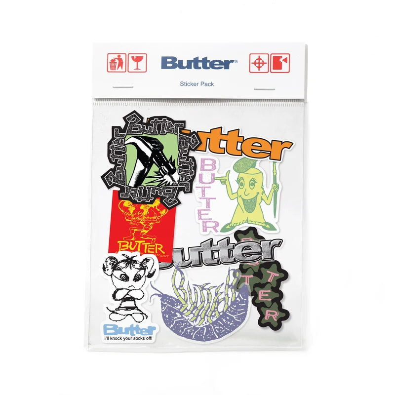 Butter Goods Q226 Sticker Pack Multi