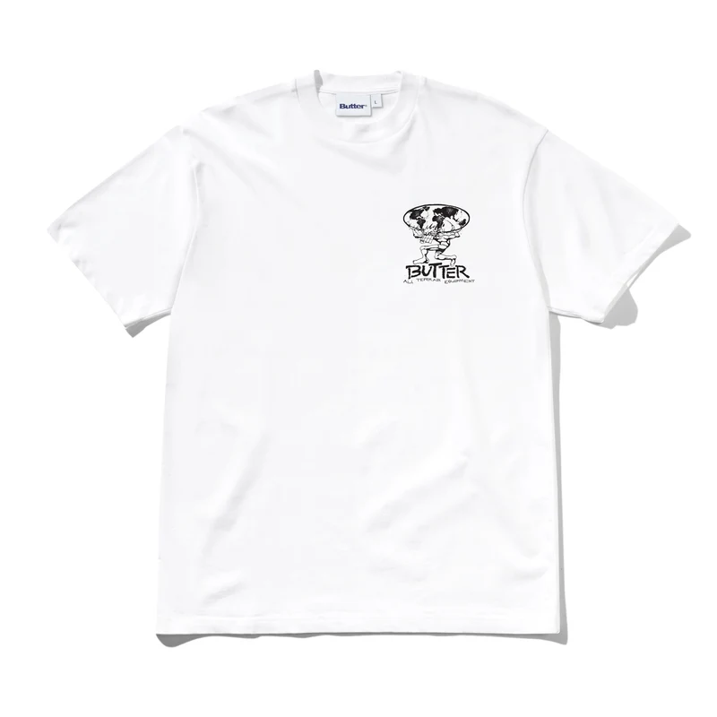Butter Goods Terrain T-shirt White