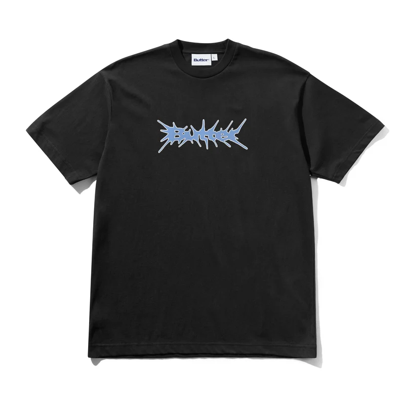 Butter Goods Nail Logo T-shirt Black