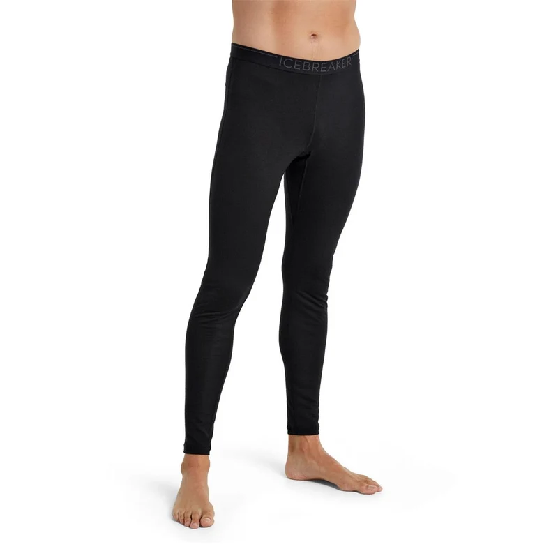 Icebreaker Merino 200 Oasis Leggings Herren black
