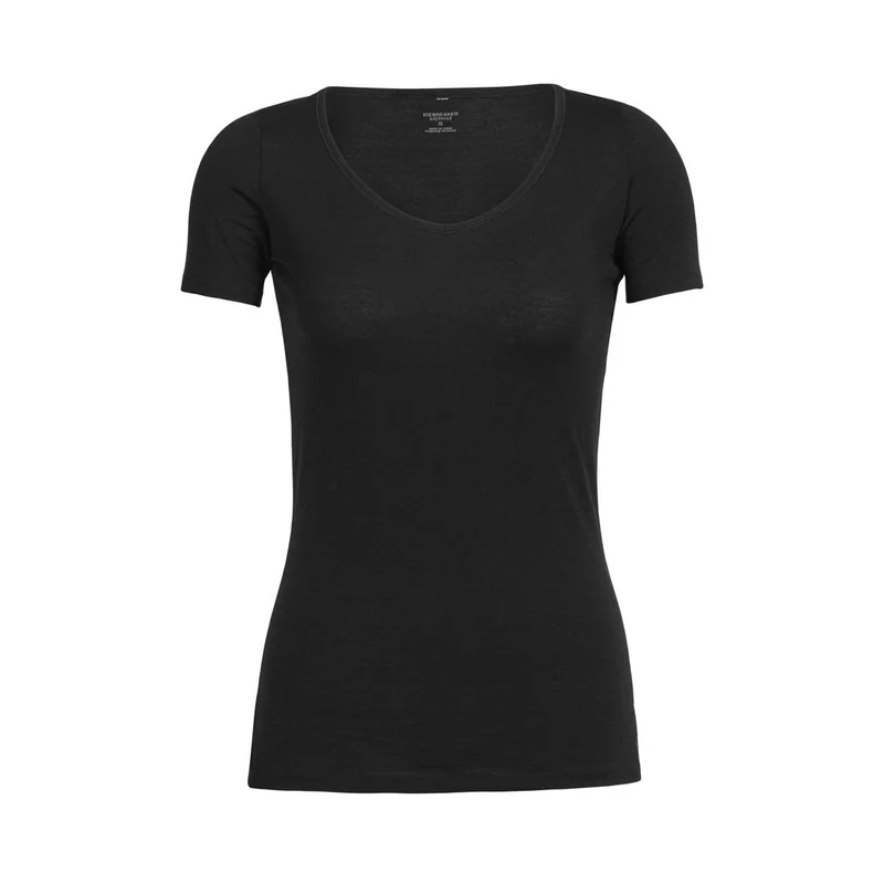 Icebreaker Merino Siren T-Shirt Sweetheart Damen black