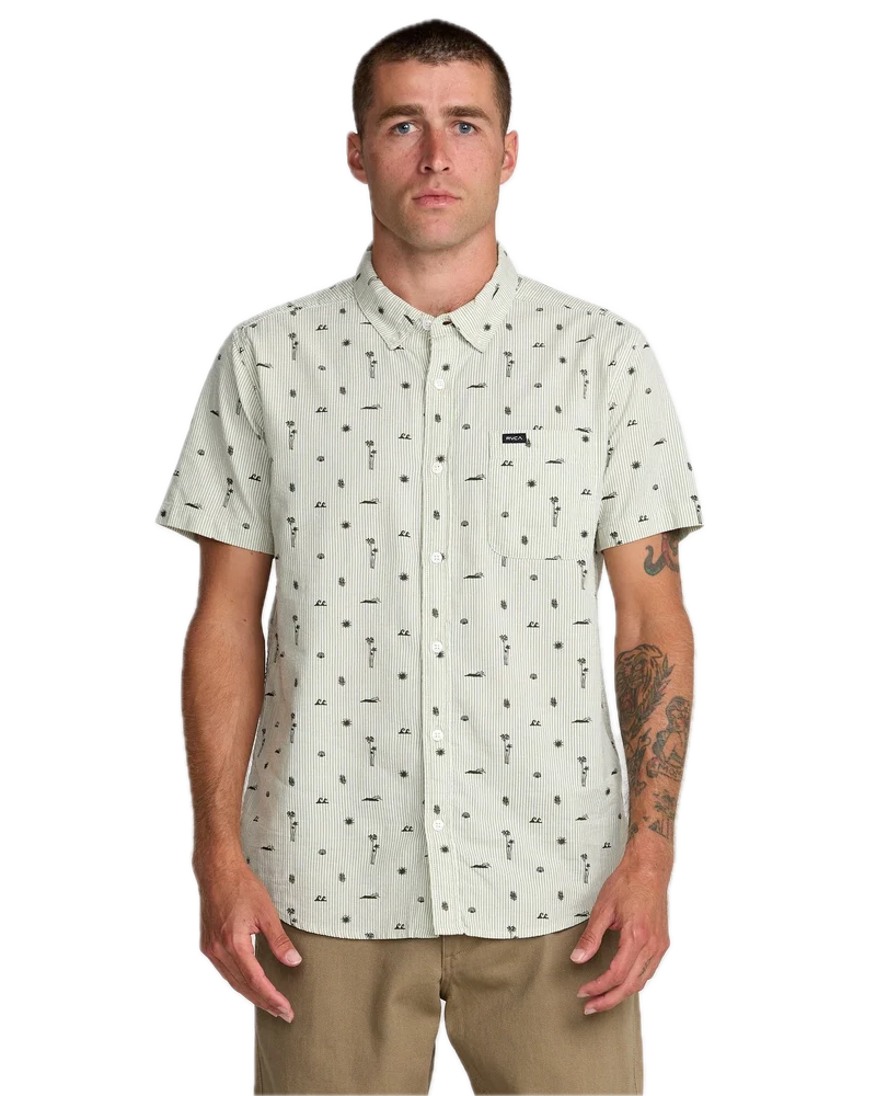 Rvca That Will Do Seersucker
