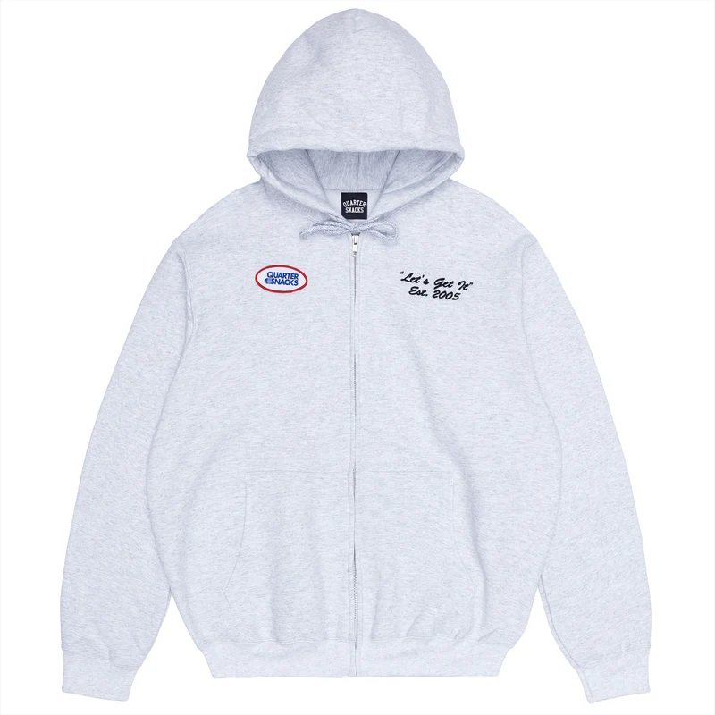 Quartersnacks Let's Get It Patch Zip Hoody