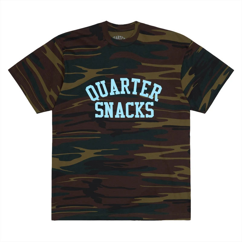 Quartersnacks Camo Arch Tee