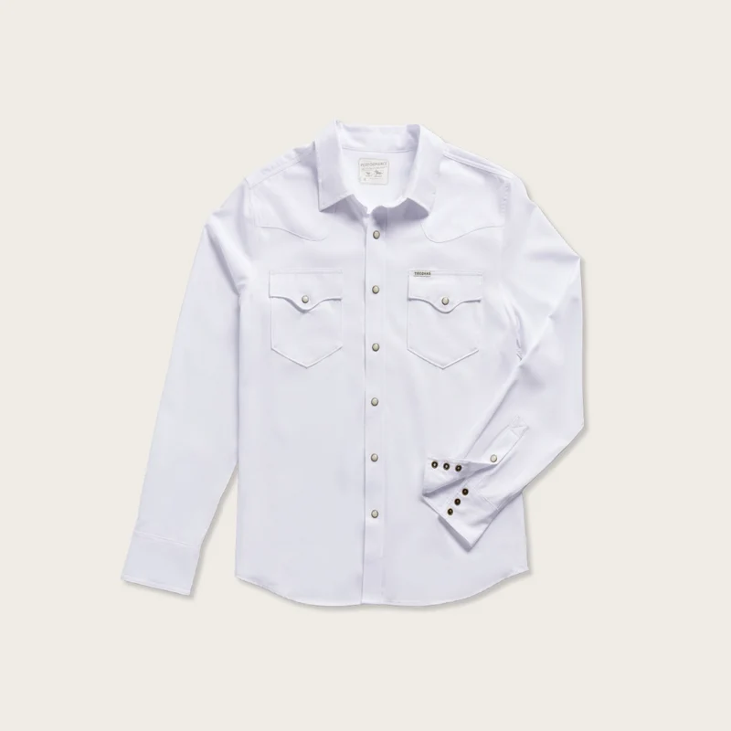 Men's Performance Western Pearl Snap Long Sleeve