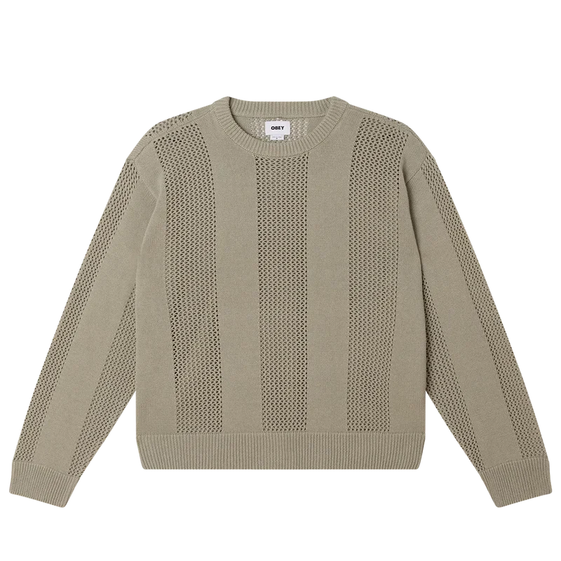 Obey crochet sweater