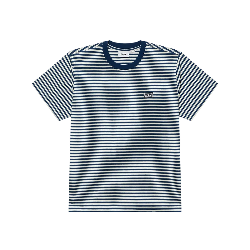 Obey Established works eyes stripe ss