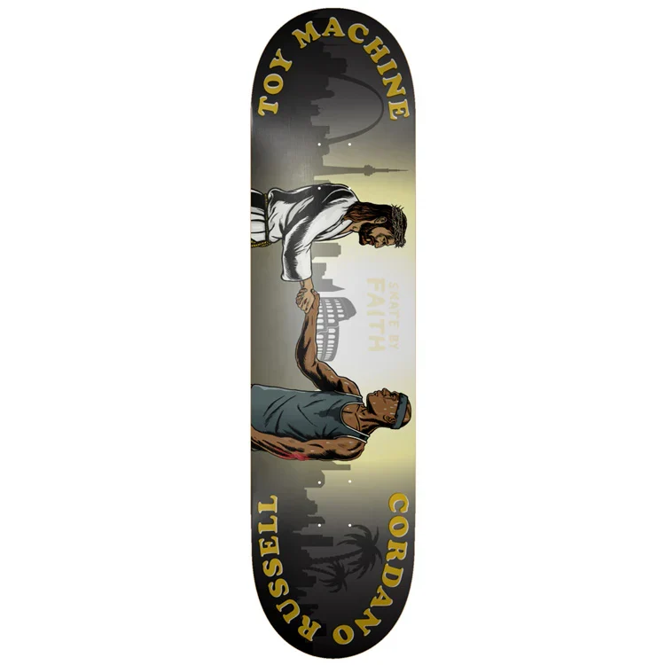 Toy Machine Russell Skate By Faith Deck