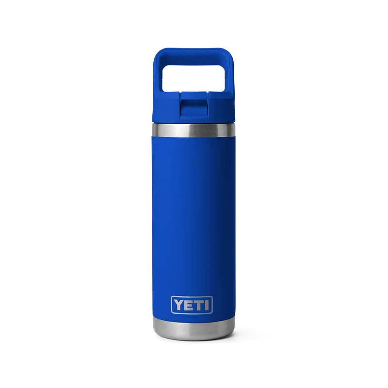 Yeti Rambler 18 Oz Colour Straw Bottle Royal Blue