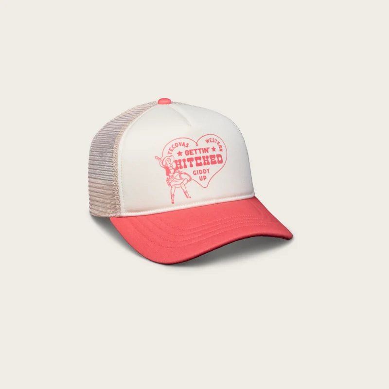 Gettin' Hitched 5 Panel Low Pro Trucker