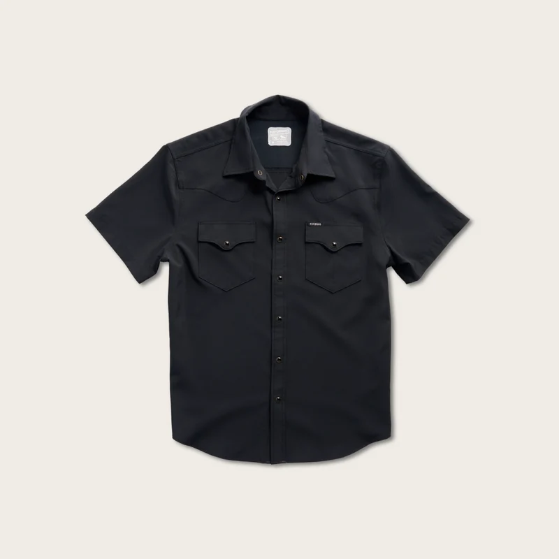 Men's Performance Short Sleeve Western Pearl Snap