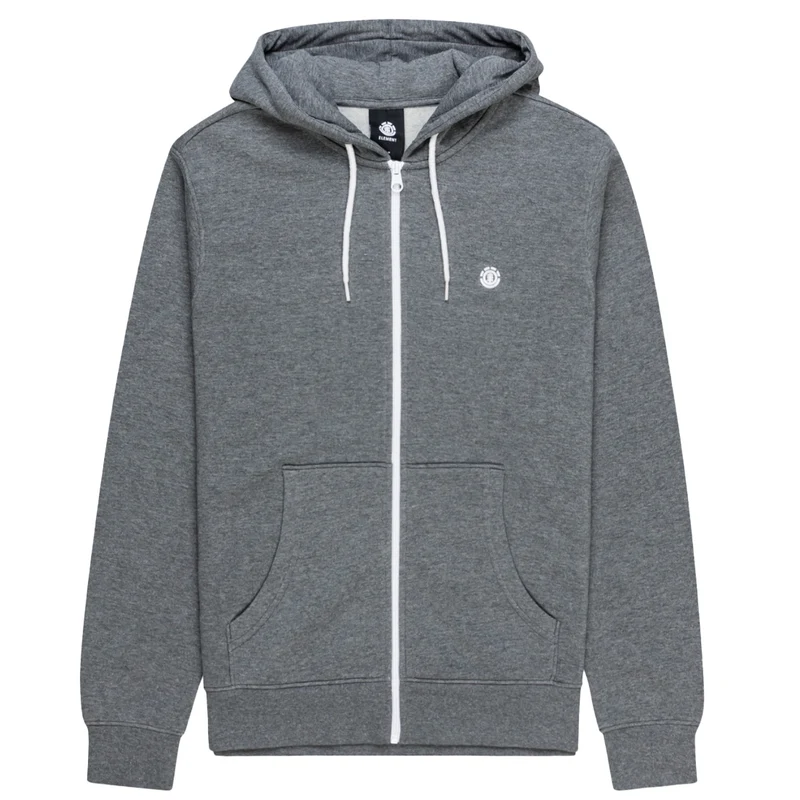 Cornell Classic Zip Hood Grey Heather