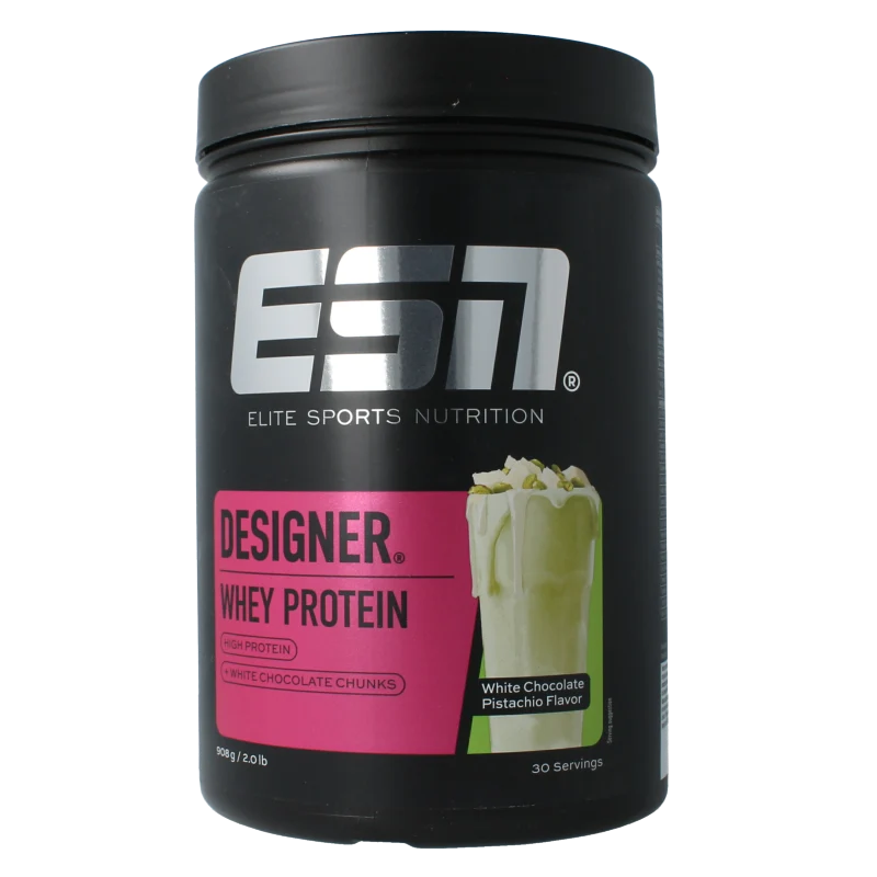 ESN Designer whey protein white chocolate pistache 908 gram