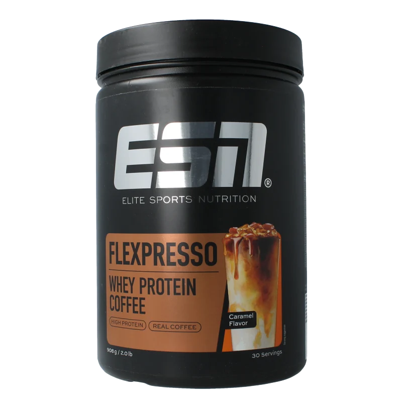 ESN Flexpresso protein coffee - caramel flavour 908 gram