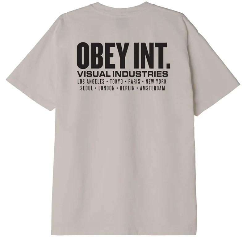 Obey int. visual industries T-shirt