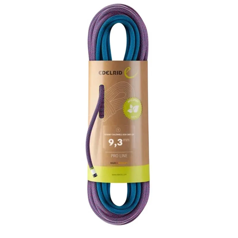 Edelrid Tommy Caldwell Eco Dry CT 9,3mm pink turquoise