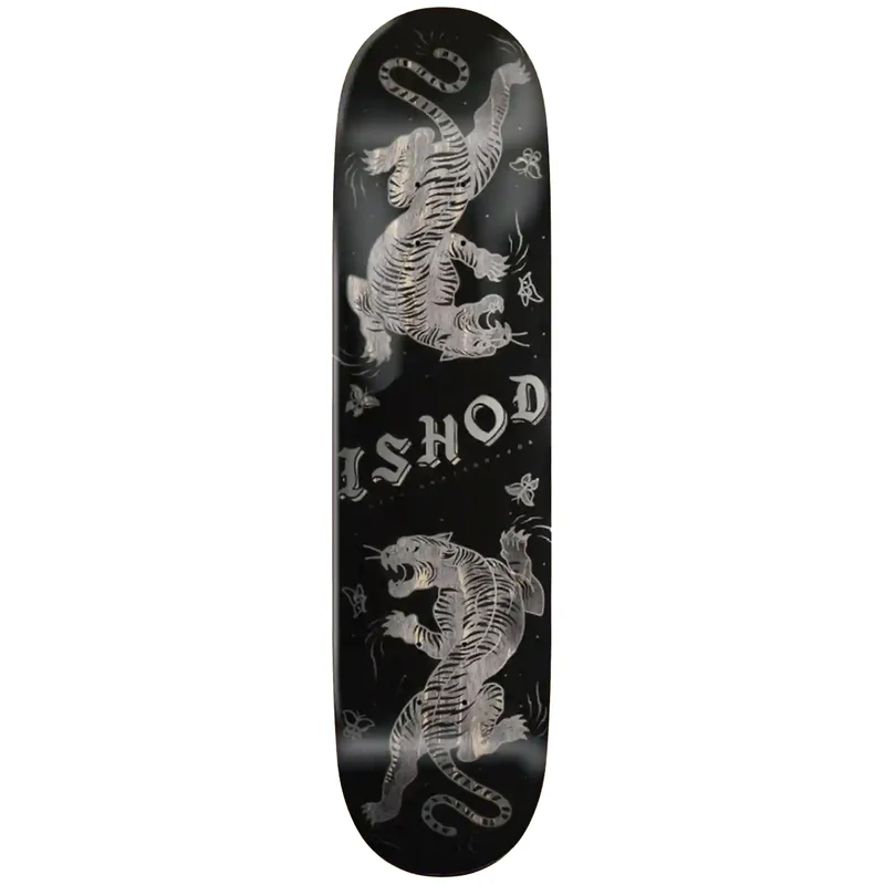 Real Ishod Skateshop Day Cat Scratch Twin Tail Skateboard Deck