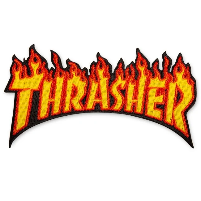 Flame Logo Patch