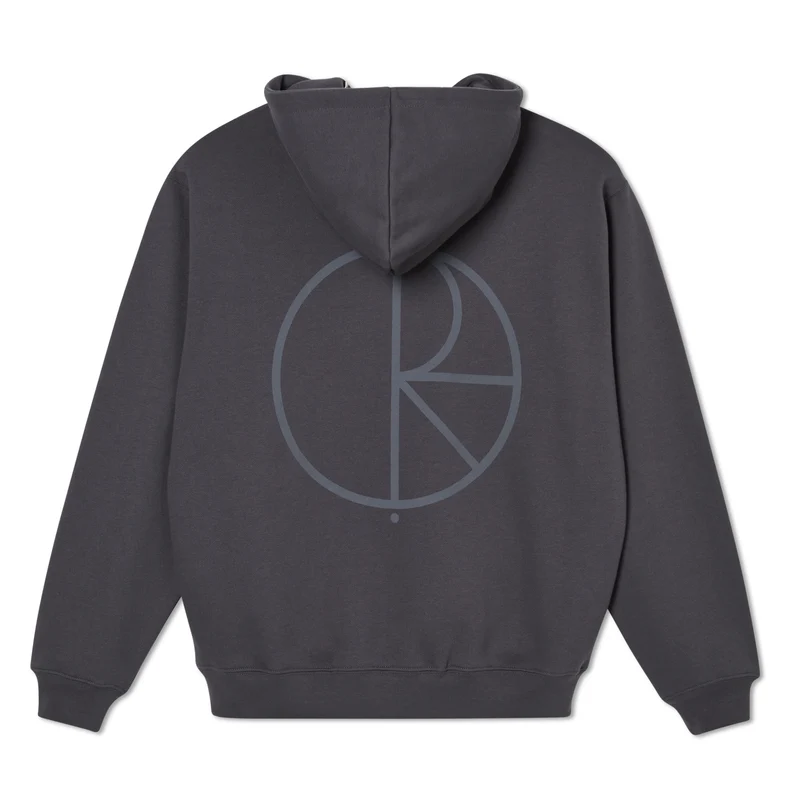 Stroke Logo Hoodie Graphite
