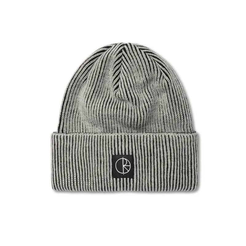 Lines Merino Beanie White