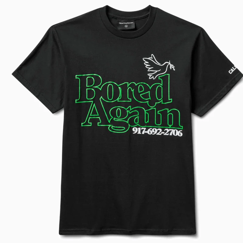 Bored Again BLK Tee