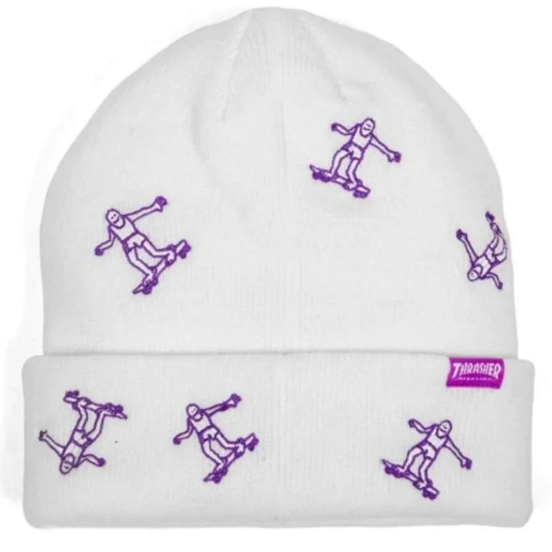 THRASHER GONZ PATTERN BEANIE