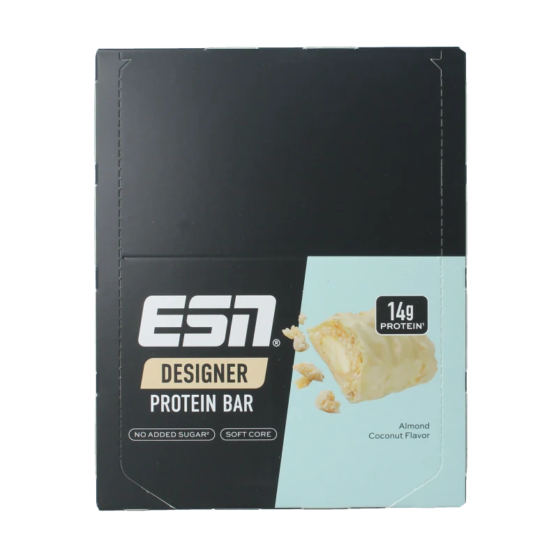 ESN Almond coconut bar 45g 12 stuks