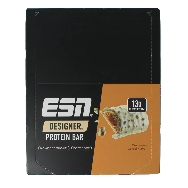 ESN Cinnamon cereal bar 45g 12 stuks