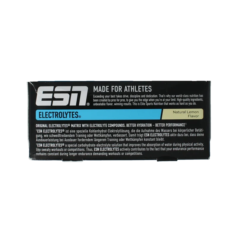 ESN Electrolytes pro natural lemon 337,5 sachets