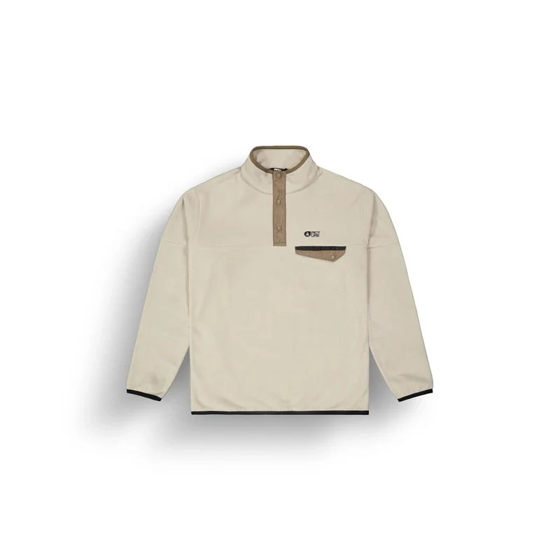 Picture Arcca 1/4 Fleece Men pure cashmere