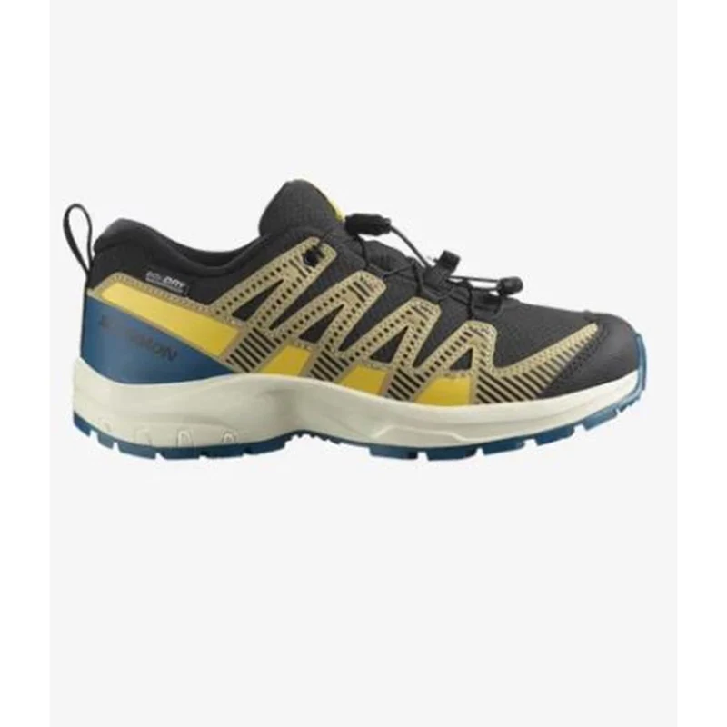 Salomon XA Pro V8 Waterproof Junior black gray green