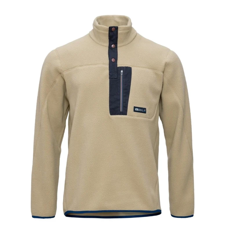 E11 Canyon Pile Fleece safari Herren Pullover