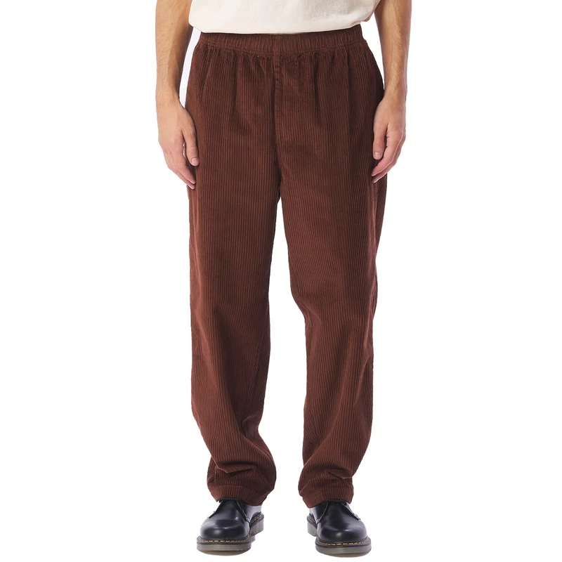Easy cord pant sepia