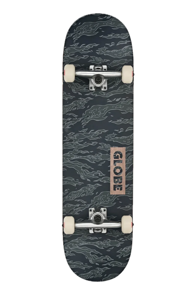 Globe Goodstock Skateboard Complete Black Camo