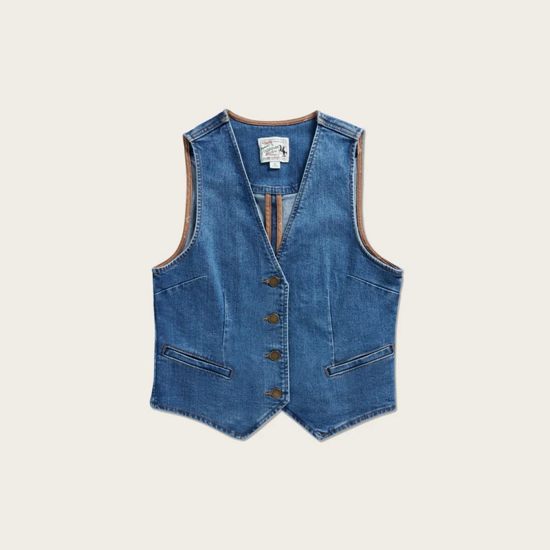 Women's Denim Vest