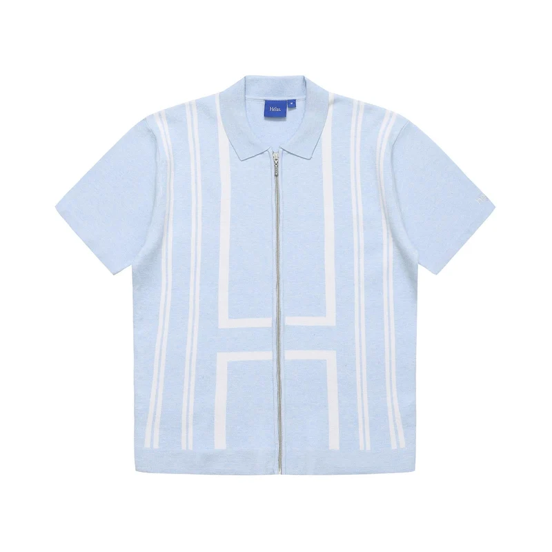 Hélas Caps Aldo Knit Full Zip Polo