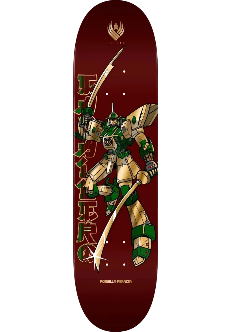 Powell Peralta FLIGHT Caballero Gundam Skateboard Deck