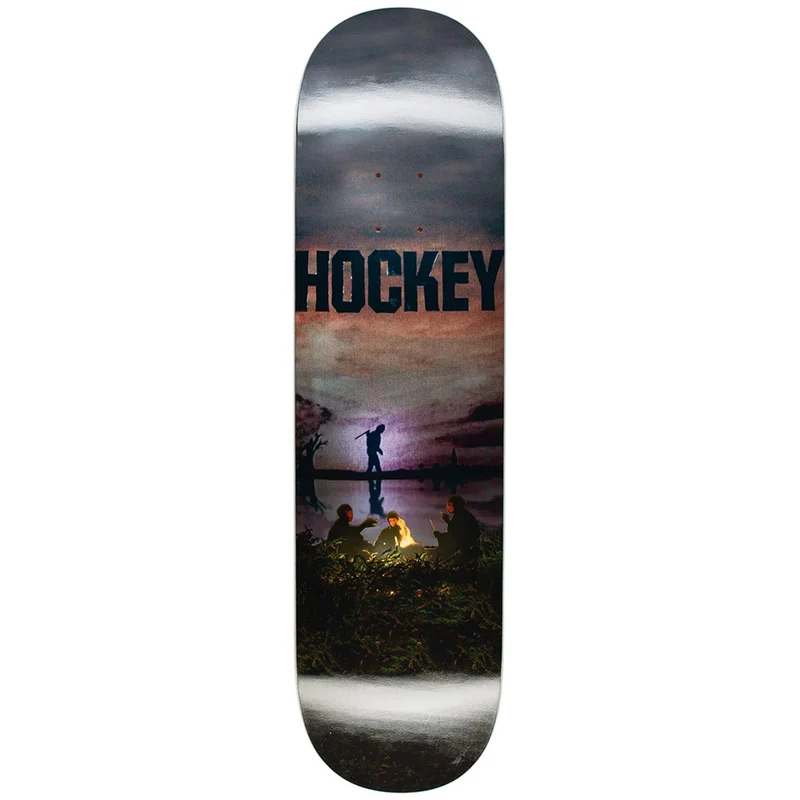 Hockey John Fitzgerald Take a Hike Skateboard Deck Shape 1