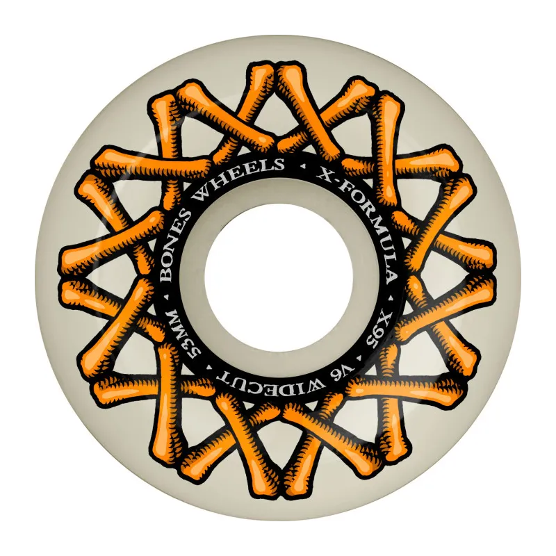Bones X Formula V6 Widecut Wheels 95A