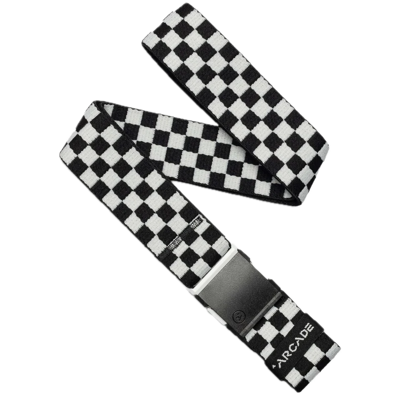 Arcade Belts Check Black Glacial