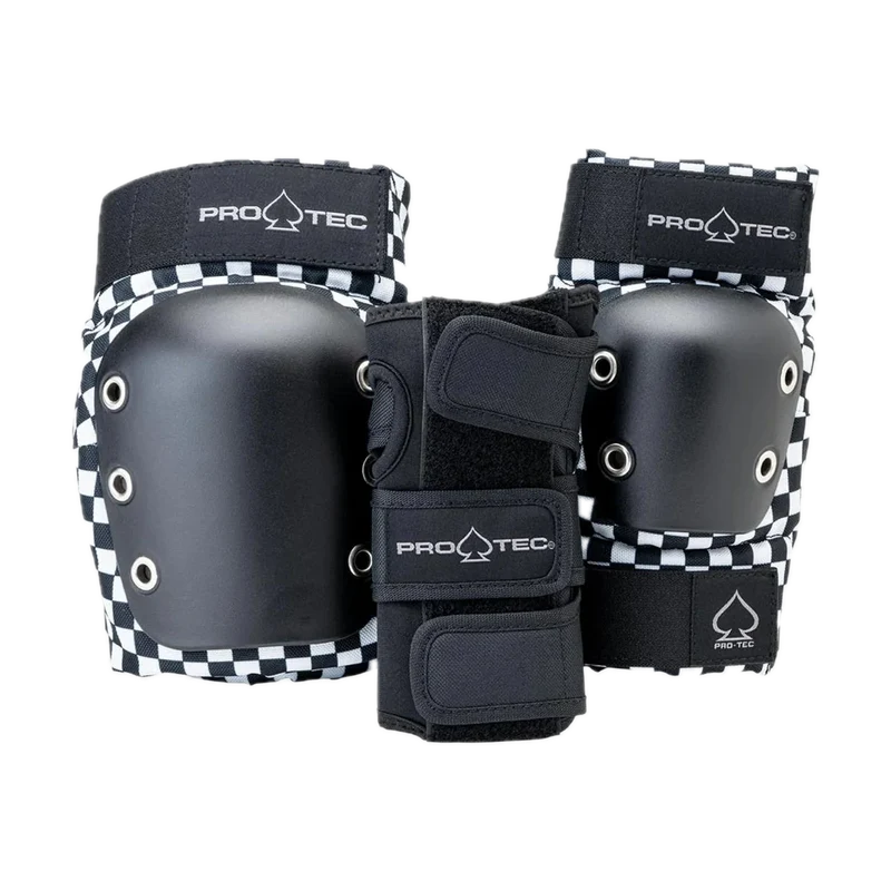Pro-Tec Street Adult 3-Pack Pad Set Open Back