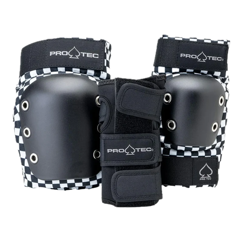 Pro-Tec Street Open Back Pads 3 Pack Junior