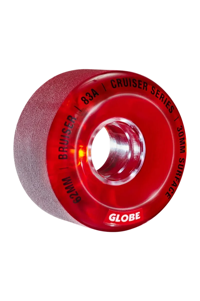 Globe Bruiser Wheel Clear Red