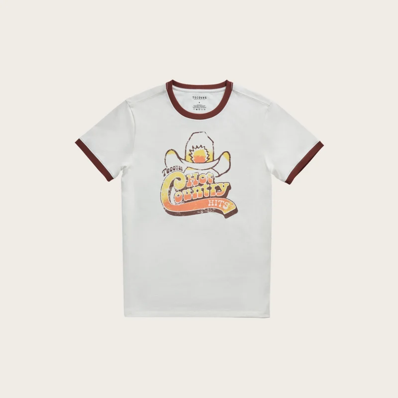 Men's Hot Country Ringer Tee