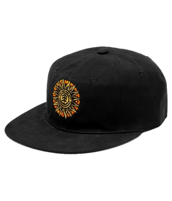 Element Kids Timber 6 Panel Cap Flint Black