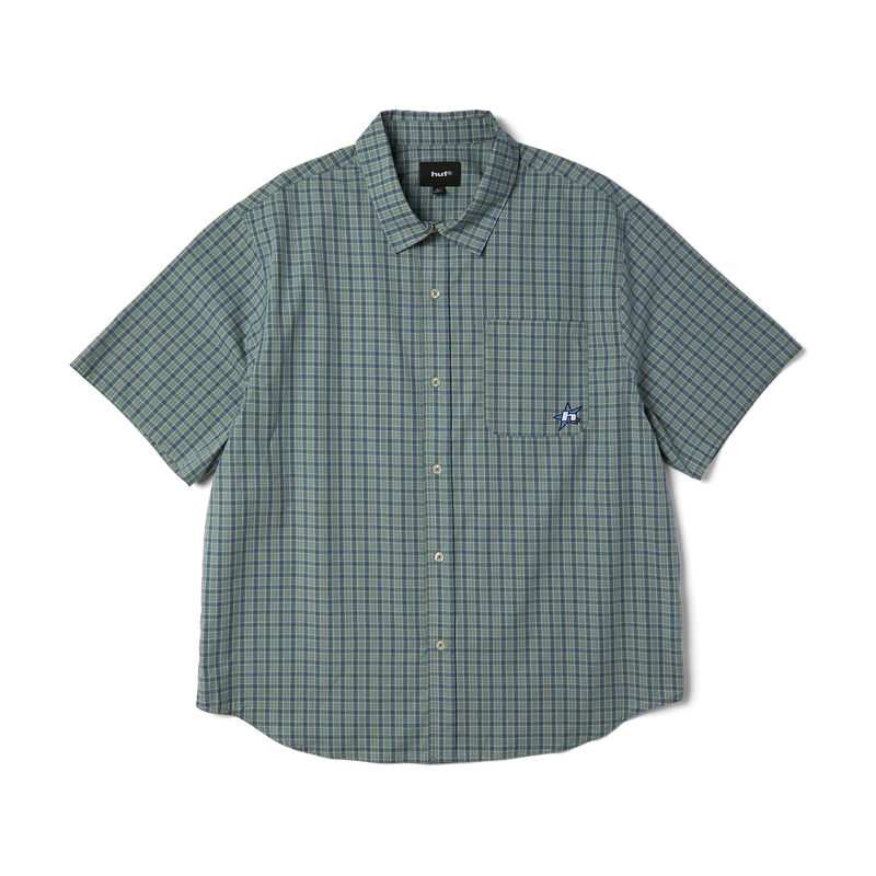 Huf H Star Ss Plaid Shirt