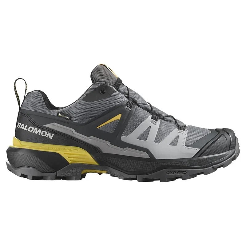 Salomon X Ultra 360 GTX Castlerock Black Spicy Mustard