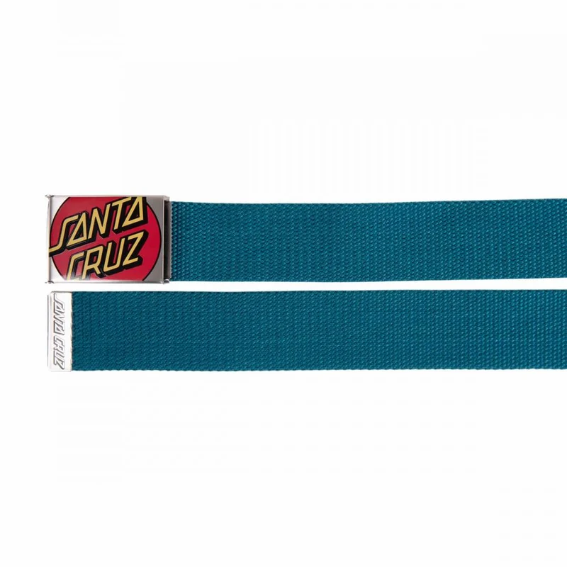 Santa Cruz Crop Dot Belt Teal